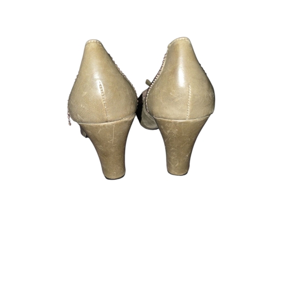 Miss L-Fire Oliver Grey Pinup Oxford Pump Heels Size 40 (10) - Picture 4 of 9